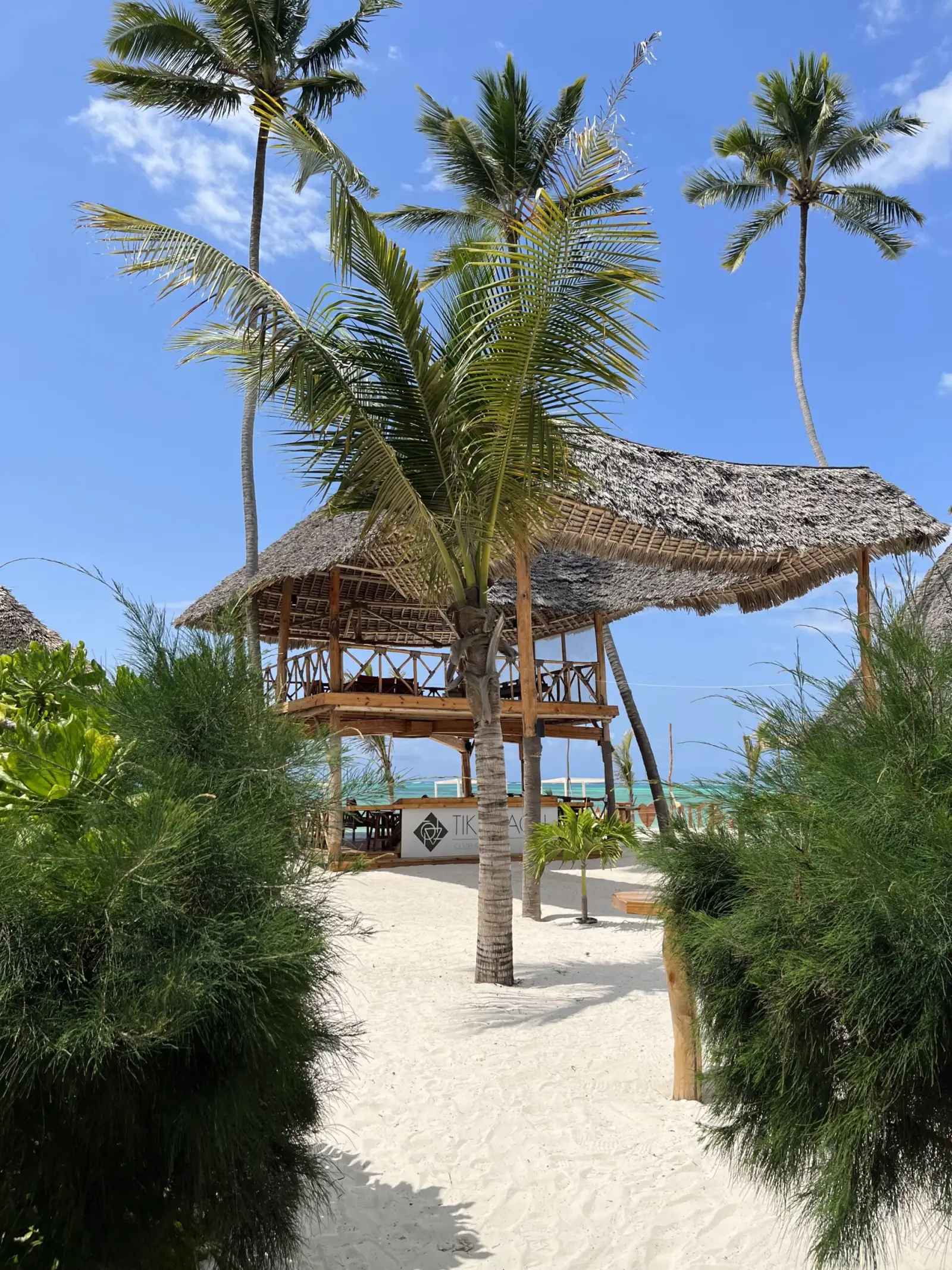 Dining at Tiki Beach